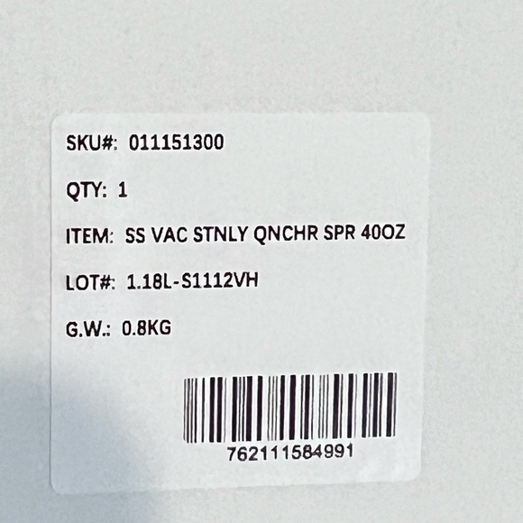 Starbucks x Stanley Spring 2024 Spring Blue 40 Oz Tumbler (BRAND NEW IN BOX) - Picture 5 of 5